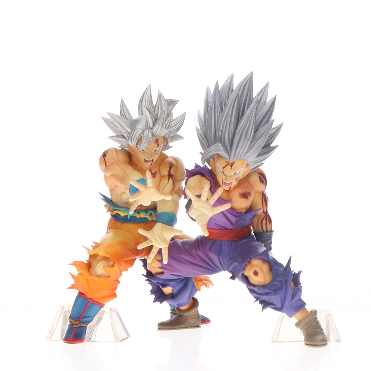 【中古即納】[FIG] MASTERLISE -OUTSIDE- 孫悟空 身勝手の極意&孫悟飯 ビースト 最強の親子かめはめ波 ～ドラゴンボール超10th ANNIVERSARY EDITION～ Vジャンプ2月特大号応募者全員大サービス 完成品 フィギュア(2841835) バンダイスピリッツ(20260710)