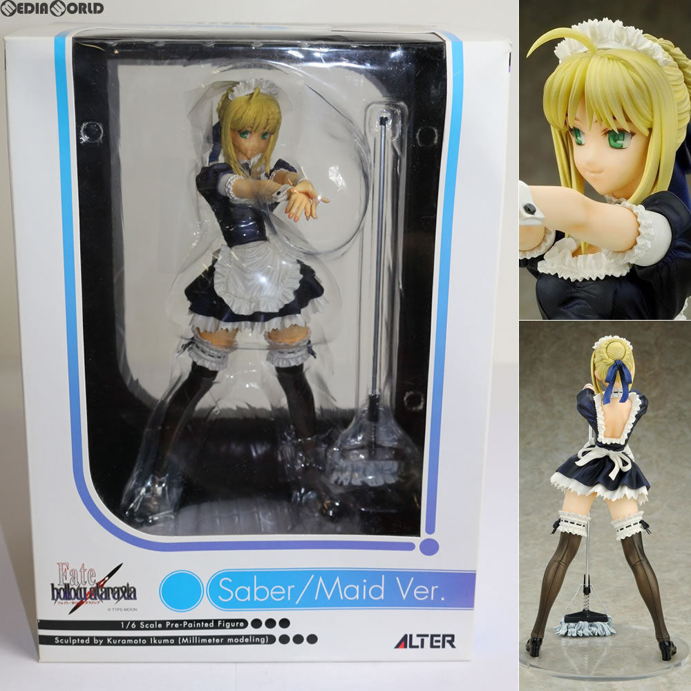 【中古即納】[FIG] セイバー メイドVer. Fate/hollow ataraxia(フェイト/ホロウ アタラクシア) 1/6 完成品 フィギュア アルター(20070930)