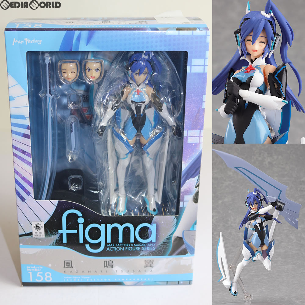 【中古即納】[FIG] figma(フィグマ) 158 風鳴翼(かざなりつばさ) 戦姫絶唱シンフォギア 完成品 可動フィギュア マックスファクトリー(20121201)