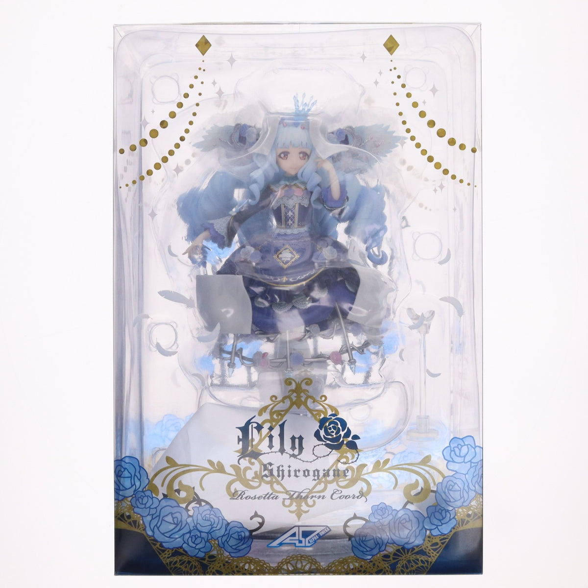 【中古即納】[FIG] アルファオメガ 白銀リリィ(しろがねりりぃ) ロゼッタソーンコーデ アイカツスターズ! 完成品 フィギュア メガトレショップ&プレミアムバンダイ&あみあみ限定 アルファオメガ(20210331)