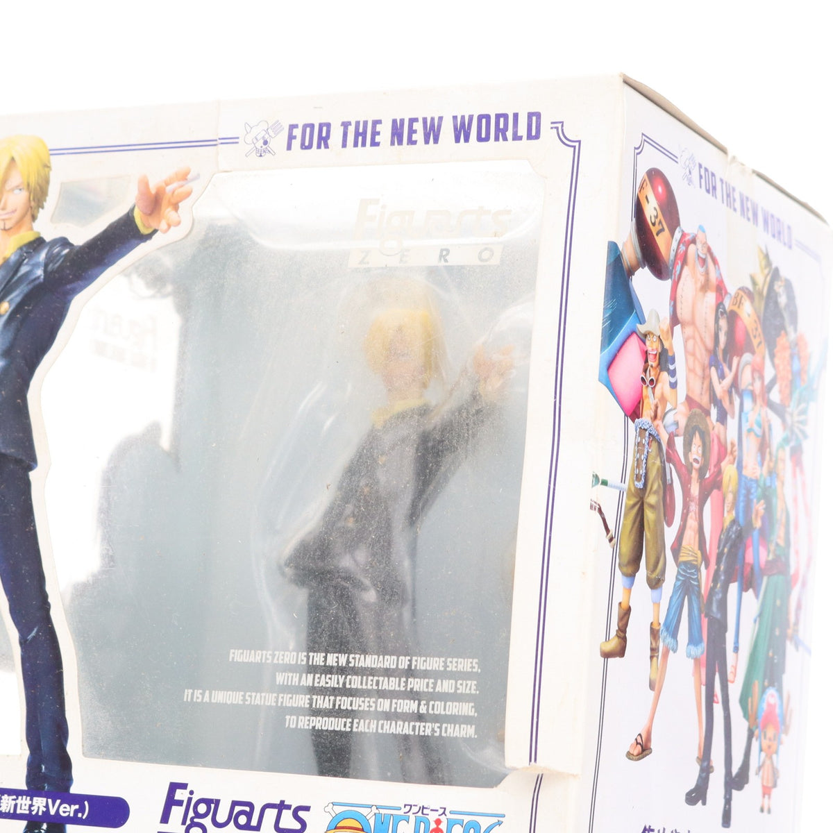 【中古即納】[FIG] フィギュアーツZERO サンジ(新世界Ver.) ONE PIECE(ワンピース) 完成品 フィギュア バンダイ(20111015)