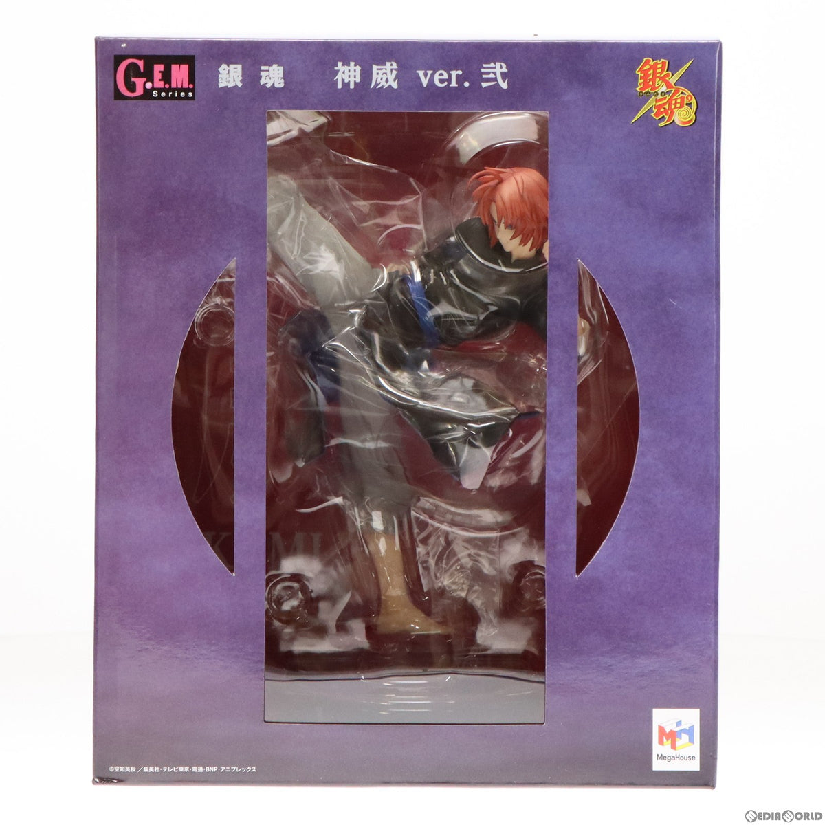 【中古即納】[FIG] G.E.M.シリーズ 神威(かむい) ver.弐 銀魂 1/8 完成品 フィギュア メガトレショップ&プレミアムバンダイ&アニメイト限定 メガハウス(20160630)