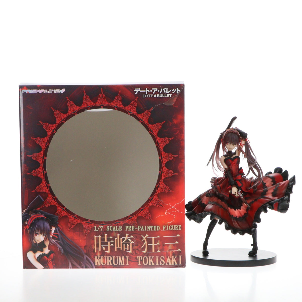 【中古即納】[FIG] PRISMA WING 時崎狂三(ときさきくるみ) デート・ア・バレット 1/7 完成品 フィギュア(PWDAB-01P) プライム1スタジオ(20250228)