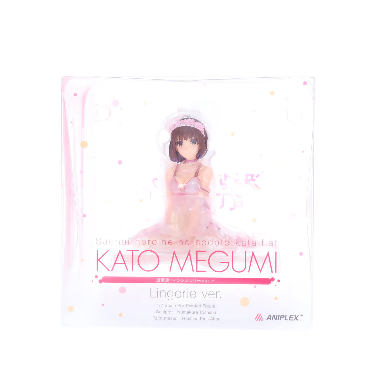 【中古即納】[FIG] ANIPLEX+限定 加藤恵(かとうめぐみ) ～ランジェリーver.～ 冴えない彼女の育てかた♭ 1/7 完成品 フィギュア(MD18-0322001) アニプレックス(20190731)