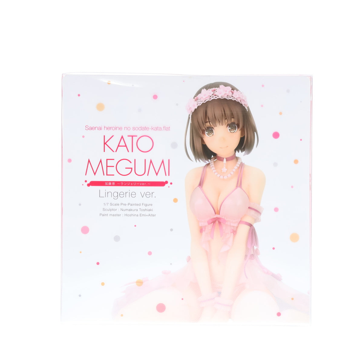 【中古即納】[FIG] ANIPLEX+限定 加藤恵(かとうめぐみ) ～ランジェリーver.～ 冴えない彼女の育てかた♭ 1/7 完成品 フィギュア(MD18-0322001) アニプレックス(20190731)