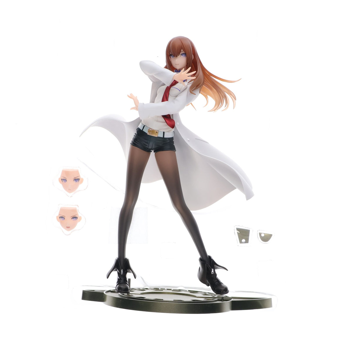 【中古即納】[FIG] ドリームテック 牧瀬紅莉栖(まきせくりす) 白衣style STEINS;GATE(シュタインズ・ゲート) 1/7 完成品 フィギュア(DT-158) ウェーブ(WAVE)(20210130)