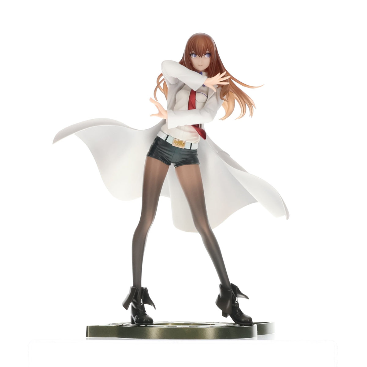 【中古即納】[FIG] ドリームテック 牧瀬紅莉栖(まきせくりす) 白衣style STEINS;GATE(シュタインズ・ゲート) 1/7 完成品 フィギュア(DT-158) ウェーブ(WAVE)(20210130)