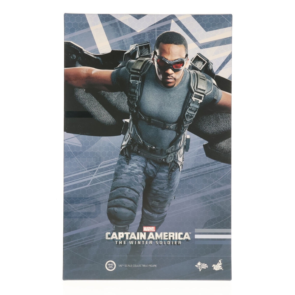 【中古即納】[FIG] ムービー・マスターピース ファルコン キャプテン・アメリカ/ウィンター・ソルジャー 1/6 完成品 アクションフィギュア(MM#245) ホットトイズ(20150129)