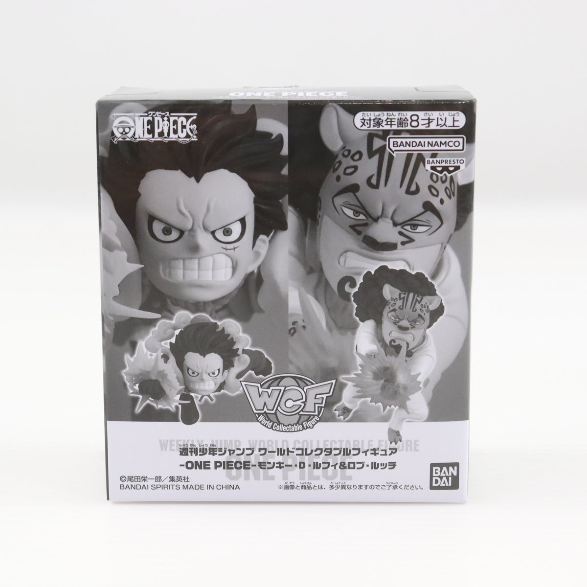 【中古即納】[FIG] モンキー・D・ルフィ&ロブ・ルッチ ワールドコレクタブルフィギュア-ONE PIECE- シュプリームサマー応募者全員サービス 第2弾 完成品 フィギュア バンダイスピリッツ(20240120)