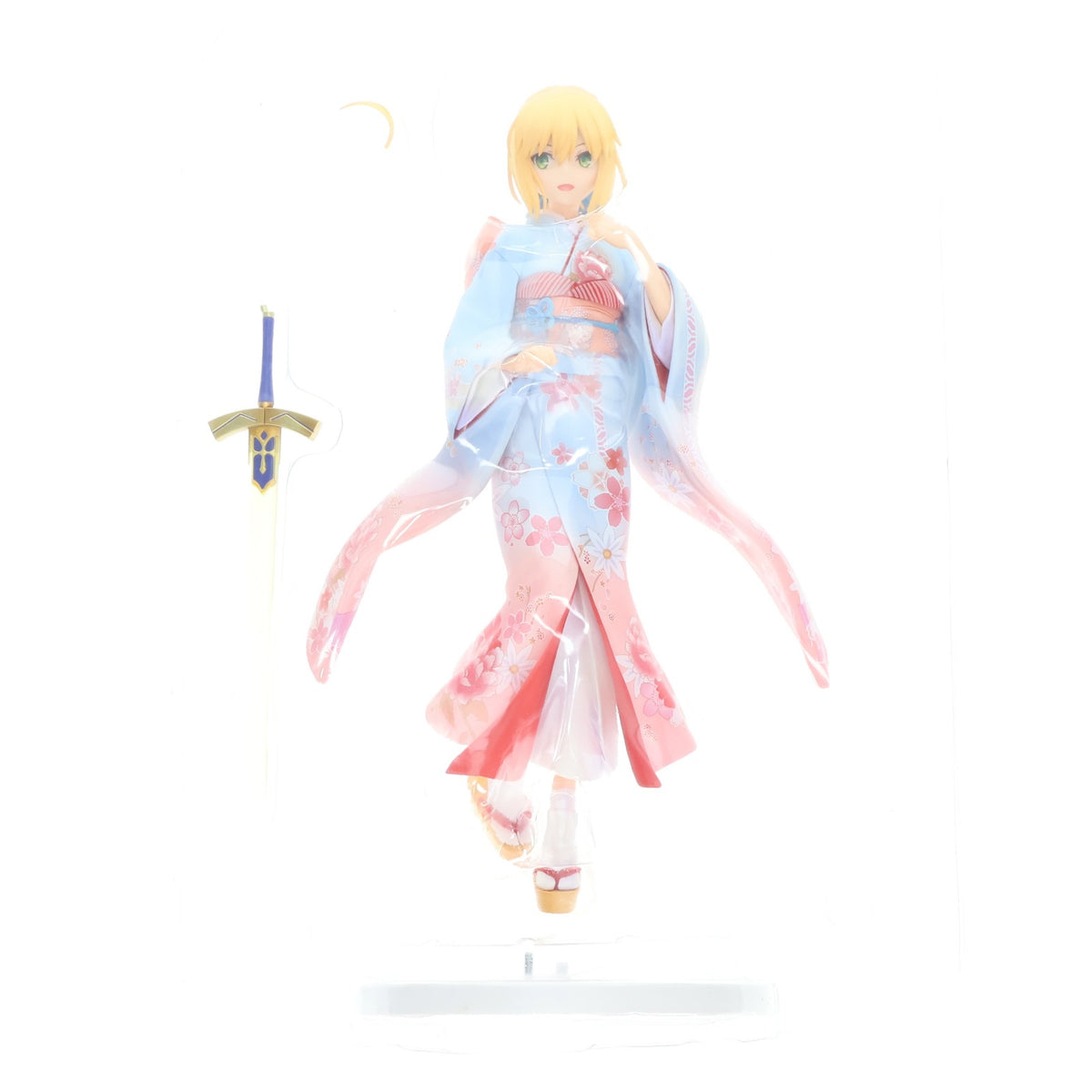 【中古即納】[FIG] ANIPLEX+限定 セイバー 晴着ver. Fate/stay night [Unlimited Blade Works] 1/7 完成品 フィギュア(MD16-0141001) アニプレックス(20170531)