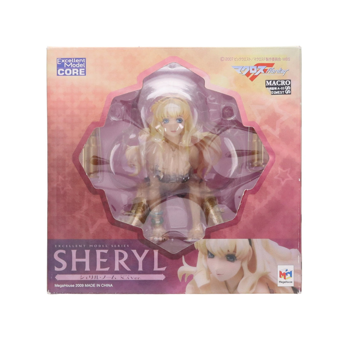 【中古即納】[FIG] エクセレントモデル CORE シェリル・ノーム N.A Ver. マクロスF(フロンティア) 完成品 フィギュア メガハウス(20100116)