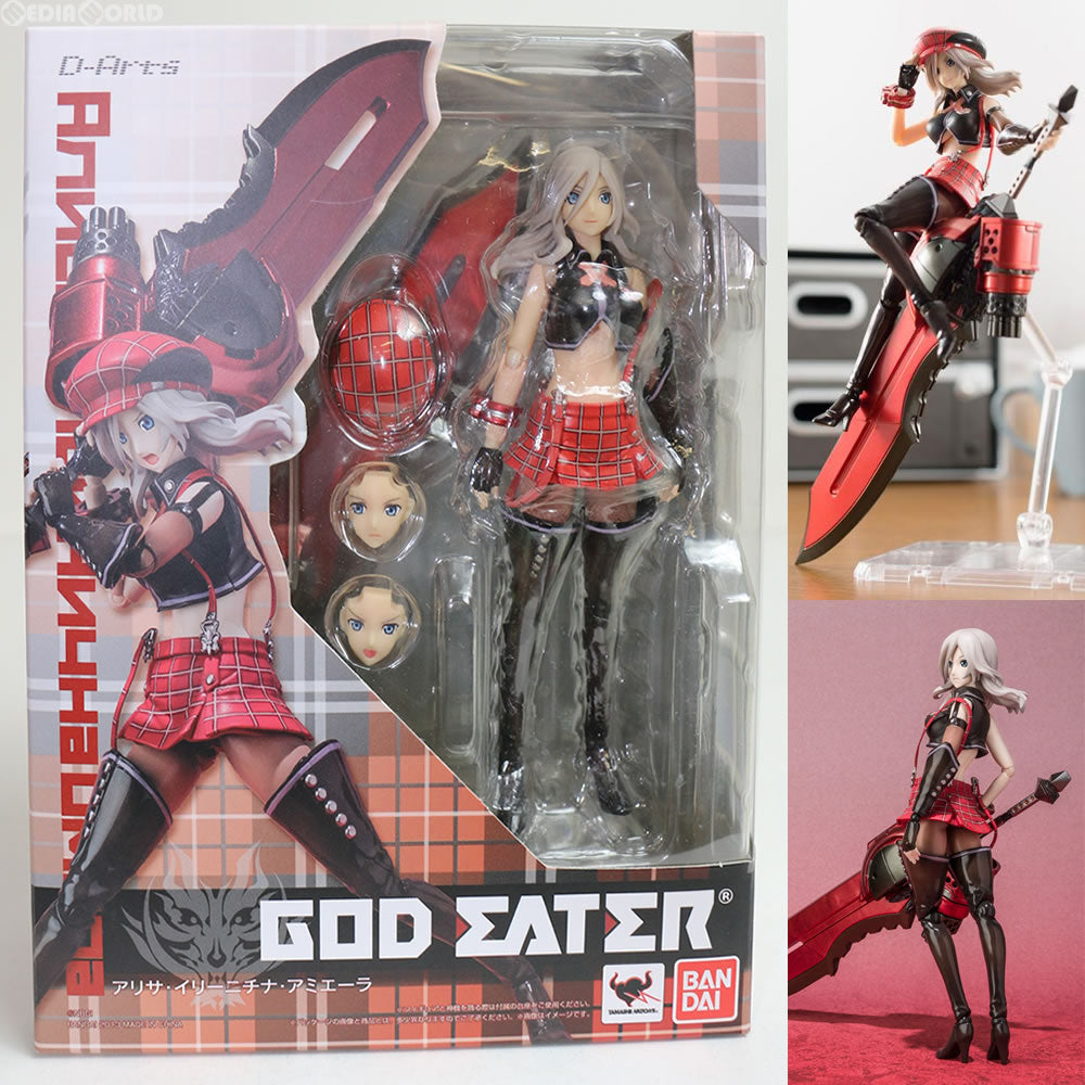 【中古即納】[FIG] D-Arts アリサ・イリーニチナ・アミエーラ GOD EATER(ゴッドイーター) 完成品 可動フィギュア バンダイ(20130330)