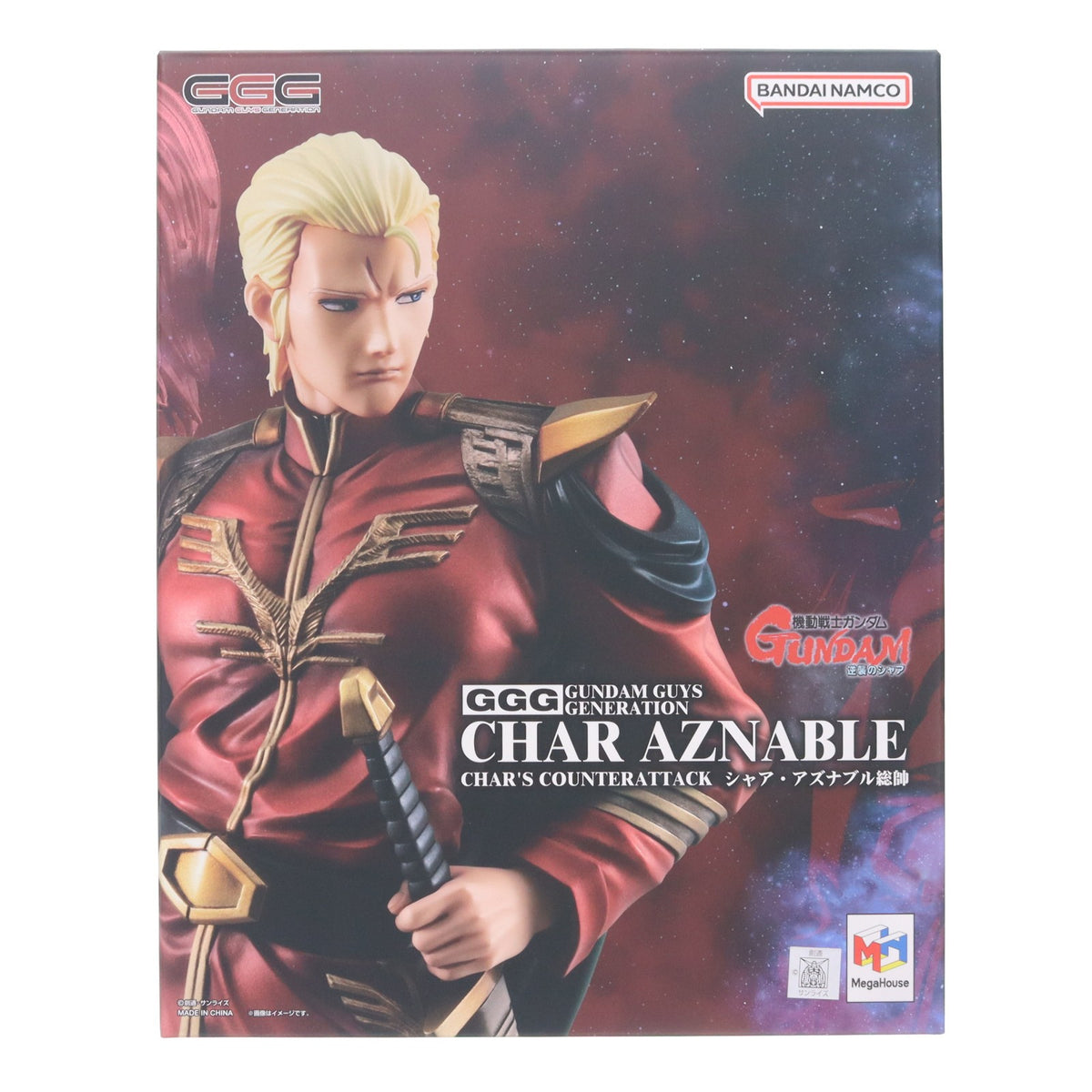 【中古即納】[FIG] GGGシリーズ シャア・アズナブル総帥 機動戦士ガンダム 逆襲のシャア 完成品 フィギュア メガハウス(20251129)