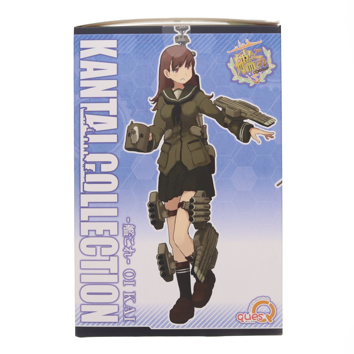 【中古即納】[FIG] 大井改(おおいかい) 艦隊これくしょん -艦これ- 1/8 完成品 フィギュア キューズQ(20160528)