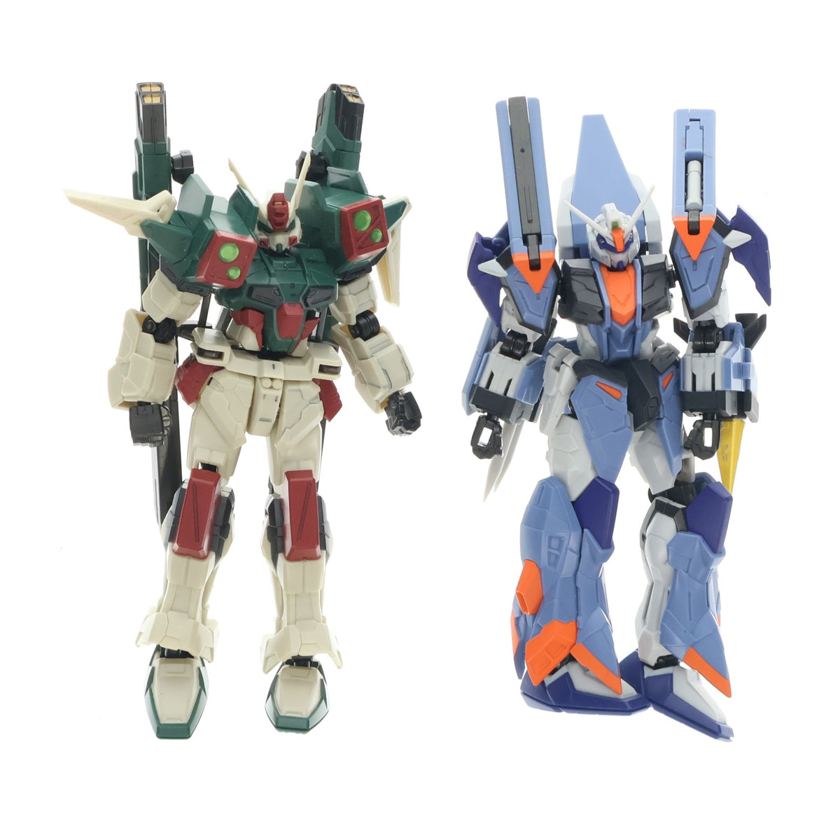 【中古即納】[FIG] (食玩) プレミアムバンダイ限定 機動戦士ガンダム GフレームFA デュエルブリッツガンダム&ライトニングバスターガンダム 機動戦士ガンダムSEED FREEDOM(シード フリーダム) 可動フィギュア バンダイ(20241031)