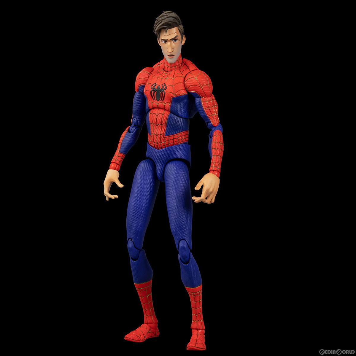 【中古即納】[FIG] SVアクション ピーター・B・パーカー/スパイダーマン 通常版 スパイダーマン:スパイダーバース 完成品 可動フィギュア 千値練(せんちねる)(20230115)