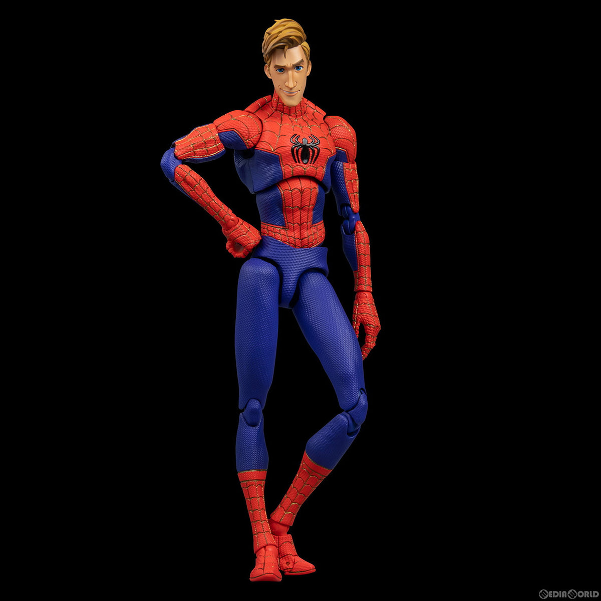 【中古即納】[FIG] SVアクション ピーター・B・パーカー/スパイダーマン 通常版 スパイダーマン:スパイダーバース 完成品 可動フィギュア 千値練(せんちねる)(20230115)