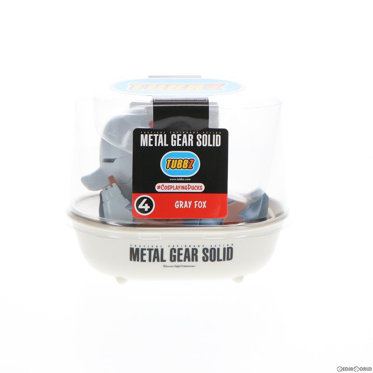 【中古即納】[FIG] TUBBZ サイボーグ忍者 ラバーダック METAL GEAR SOLID(メタルギアソリッド) 完成品 フィギュア Numskull(ナムスカル)(20220531)