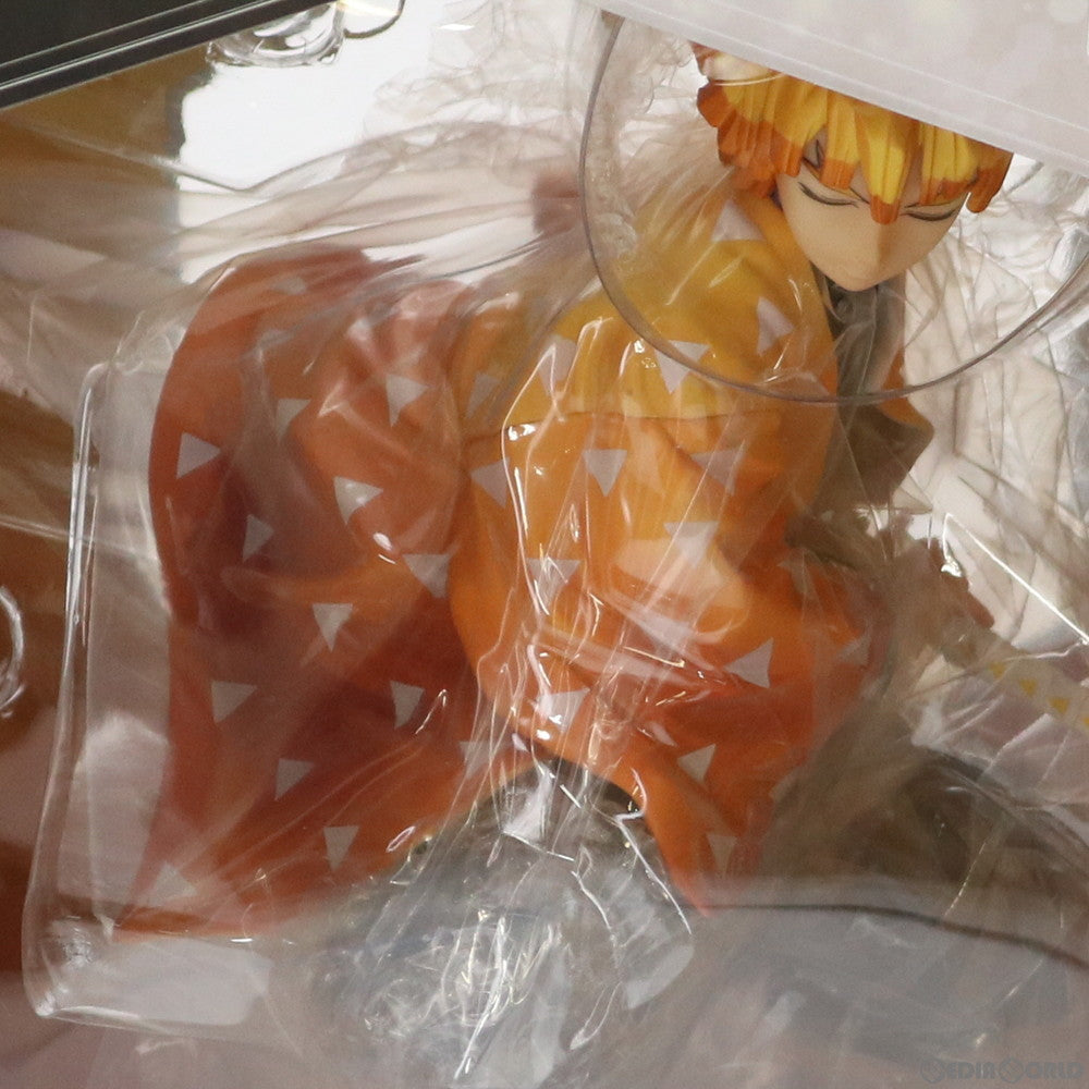 【中古即納】[FIG] コトブキヤショップ限定特典付属 ARTFX J 我妻善逸(あがつまぜんいつ) 鬼滅の刃 1/8 完成品 フィギュア(PP849) コトブキヤ(20200831)