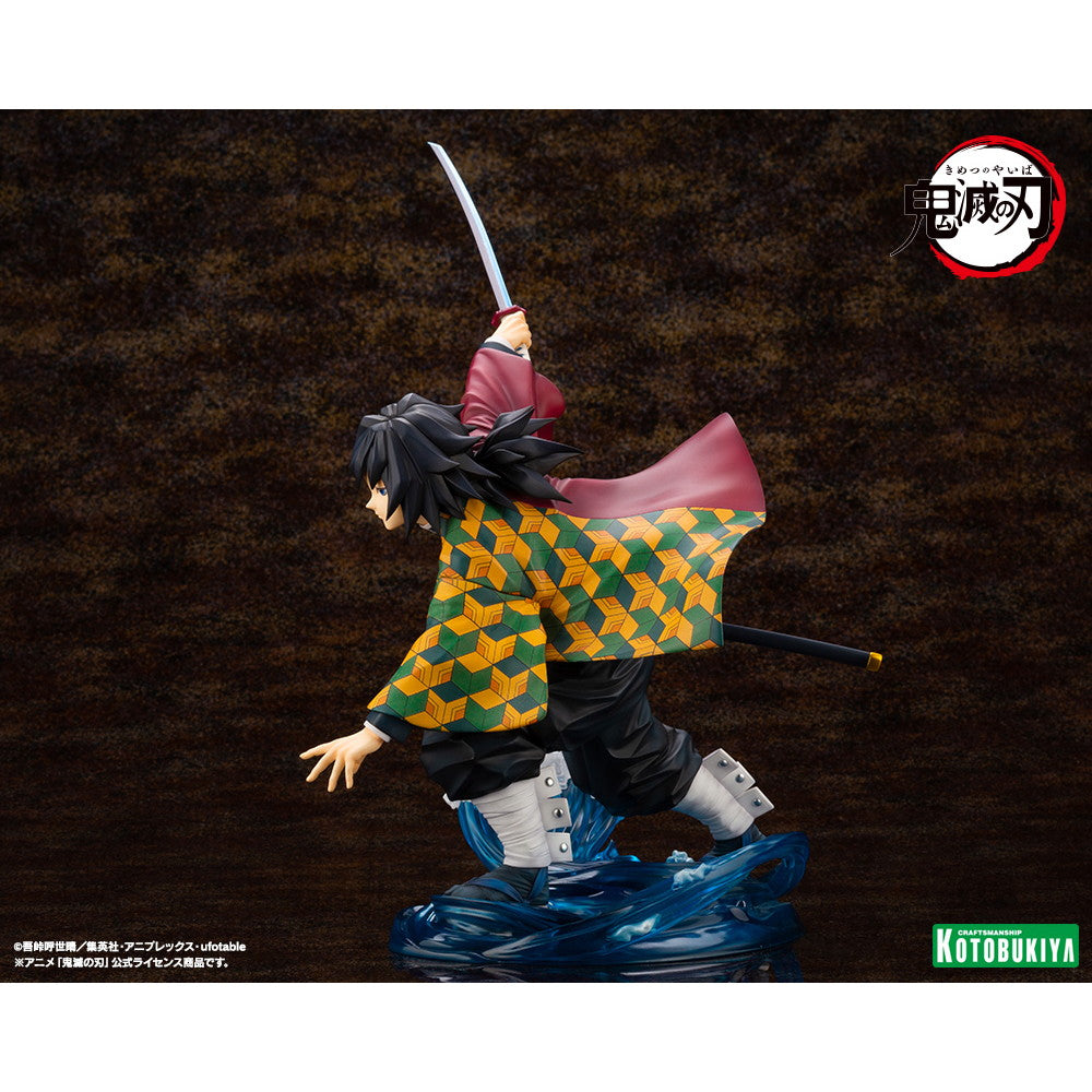 【中古即納】[FIG] (再販) ARTFX J 冨岡義勇(とみおかぎゆう) 鬼滅の刃 1/8 完成品 フィギュア(PV417) コトブキヤ(20260831)