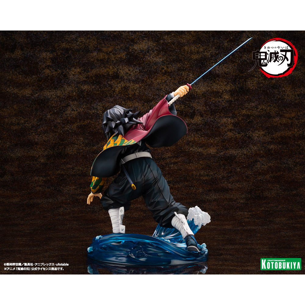 【中古即納】[FIG] (再販) ARTFX J 冨岡義勇(とみおかぎゆう) 鬼滅の刃 1/8 完成品 フィギュア(PV417) コトブキヤ(20260831)