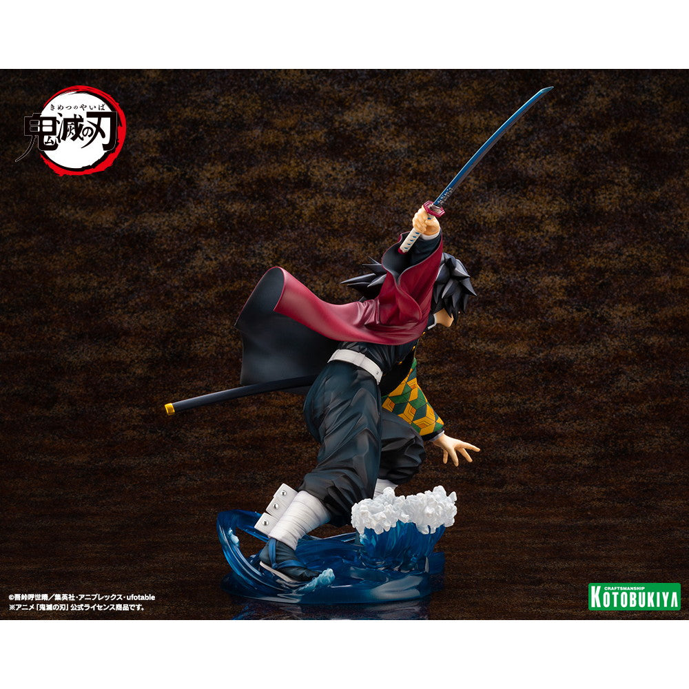 【中古即納】[FIG] (再販) ARTFX J 冨岡義勇(とみおかぎゆう) 鬼滅の刃 1/8 完成品 フィギュア(PV417) コトブキヤ(20260831)