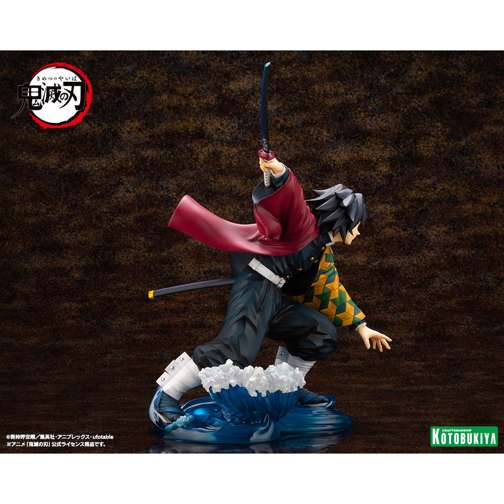 【中古即納】[FIG] (再販) ARTFX J 冨岡義勇(とみおかぎゆう) 鬼滅の刃 1/8 完成品 フィギュア(PV417) コトブキヤ(20260831)