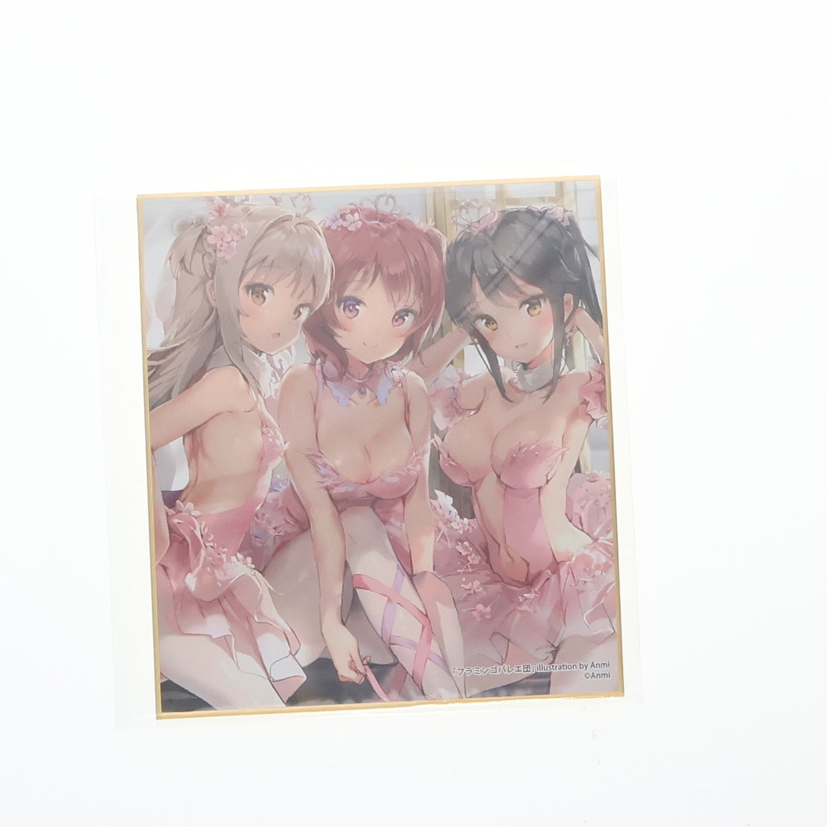 【中古即納】[FIG] ユニオンクリエイティブオンライン限定特典付属 Anmiイラスト『フラミンゴバレエ団』 ポニーテールの子 完成品 フィギュア ユニオンクリエイティブ(20201220)