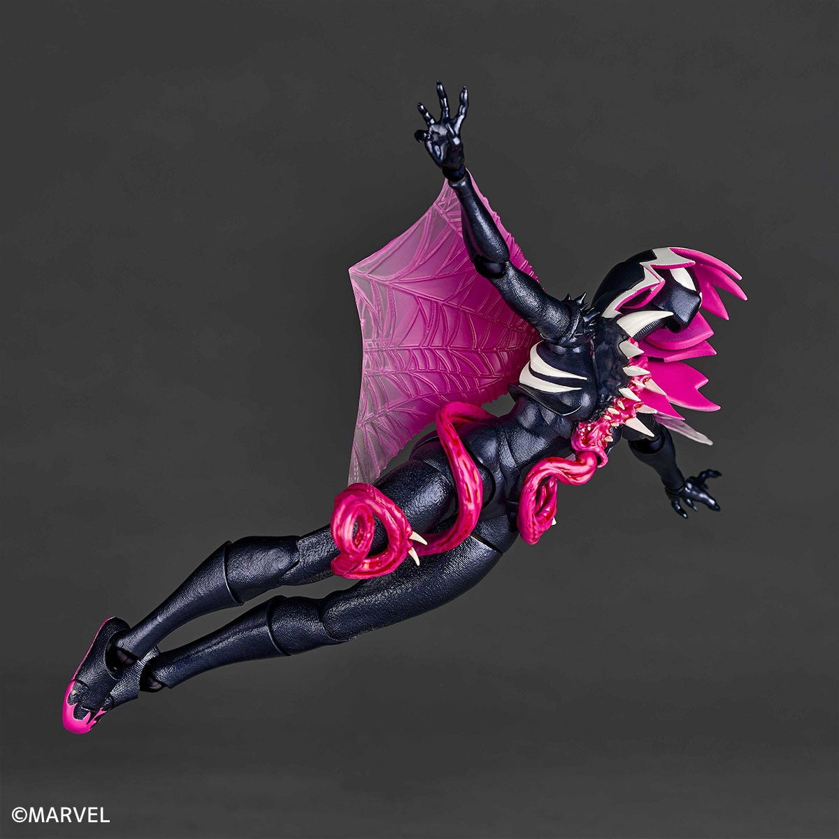 【中古即納】[FIG] リボルテック アメイジング・ヤマグチ グウェノム スパイダーグウェン 完成品 可動フィギュア(NR071) 海洋堂(20250831)