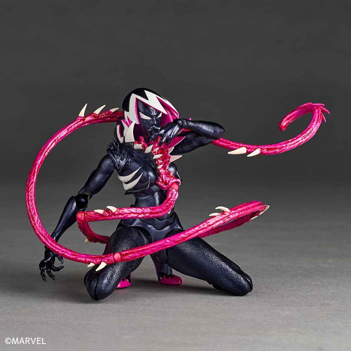 【中古即納】[FIG] リボルテック アメイジング・ヤマグチ グウェノム スパイダーグウェン 完成品 可動フィギュア(NR071) 海洋堂(20250831)