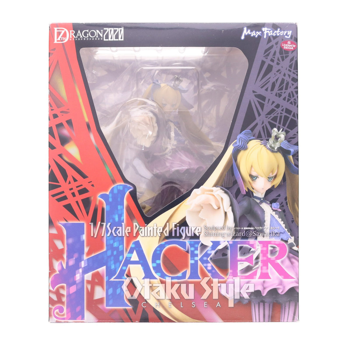 【中古即納】[FIG] ハッカー(チェルシー) セブンスドラゴン2020 1/7 完成品 フィギュア マックスファクトリー(20130525)