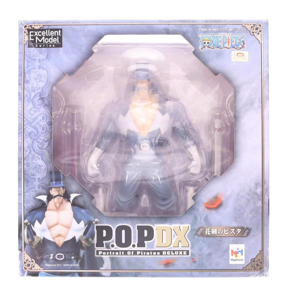 【中古即納】[FIG] Portrait.Of.Pirates P.O.P NEO-DX 花剣のビスタ ONE PIECE(ワンピース) 完成品 フィギュア メガハウス(20110630)