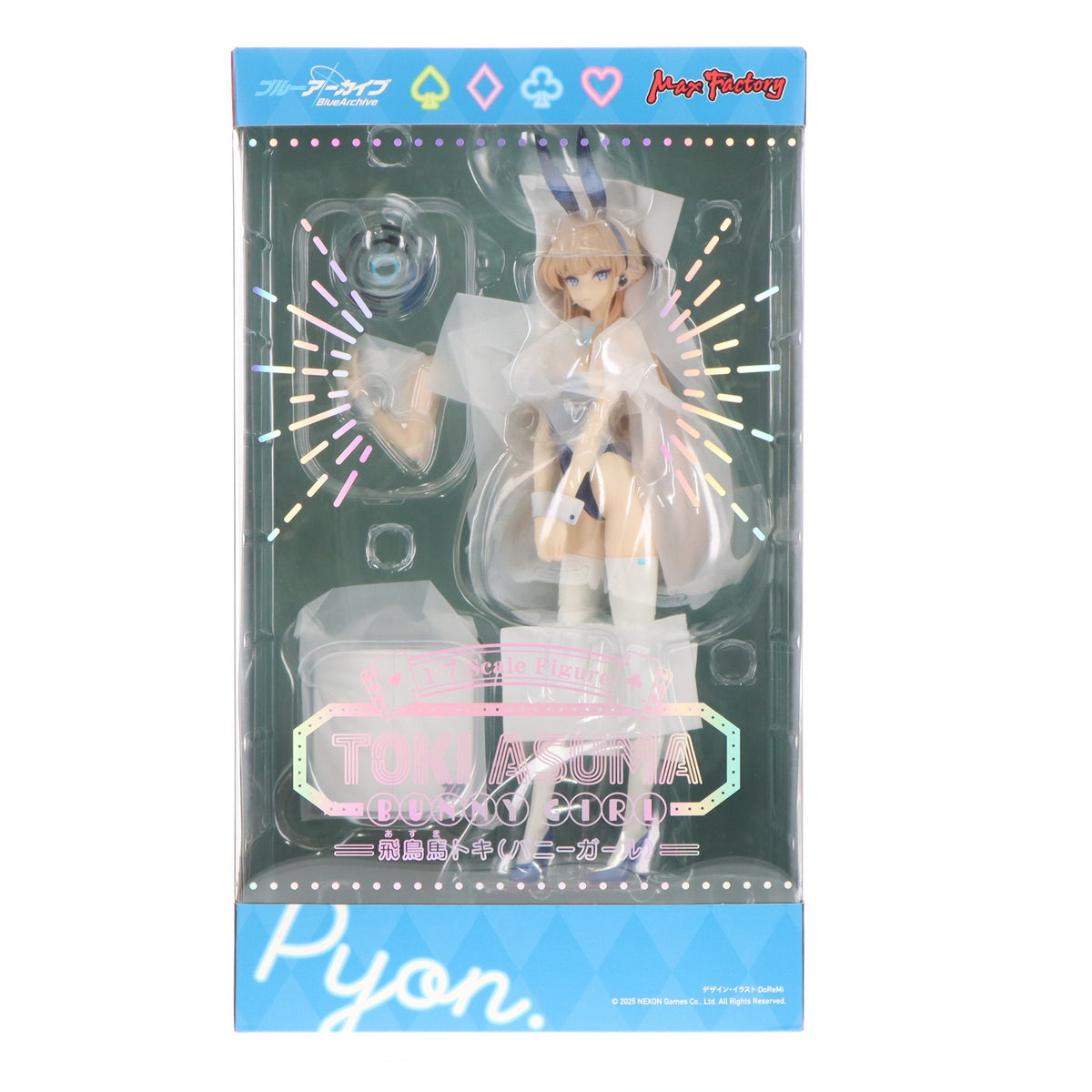 【中古即納】[FIG] 飛鳥馬トキ(バニーガール)(あすまとき) ブルーアーカイブ -Blue Archive- 1/7 完成品 フィギュア マックスファクトリー(20250611)