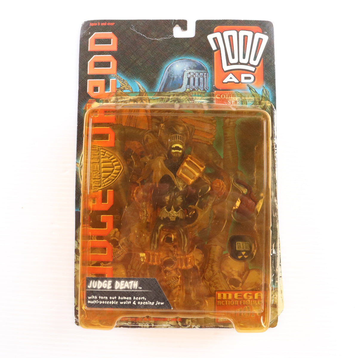 【中古即納】[FIG] 2000 AD コレクターズ シリーズ 1 ジャッジ・デス ジャッジ・ドレッド 完成品 アクションフィギュア Re:Action Figures(19991231)