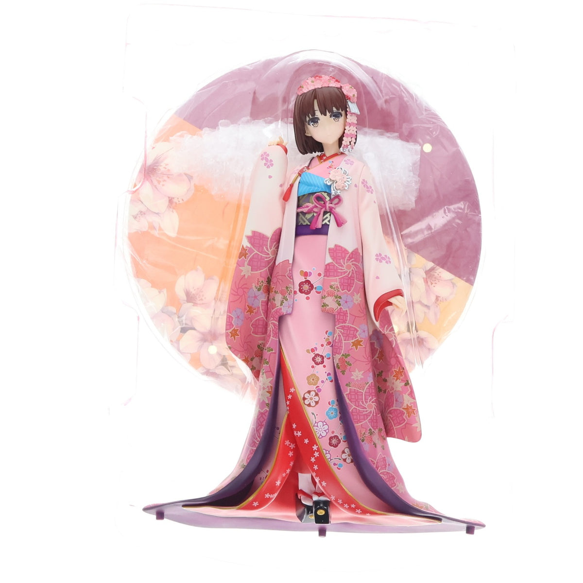 【中古即納】[FIG] ANIPLEX+限定 加藤恵(かとうめぐみ) 和服ver. 冴えない彼女の育てかた 1/8 完成品 フィギュア(MD16-0117001) アニプレックス(20180131)