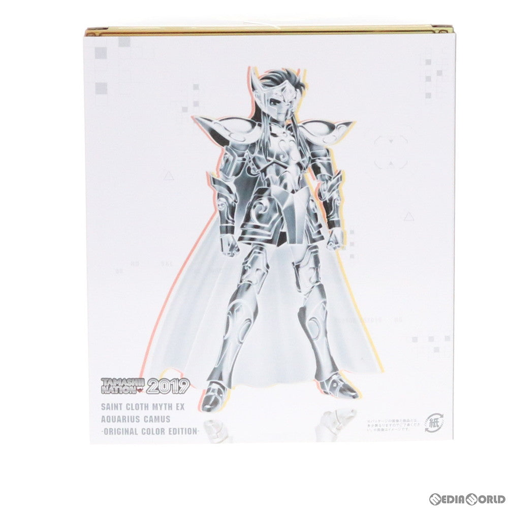 【中古即納】[FIG] 聖闘士聖衣神話EX アクエリアスカミュ ～ORIGINAL COLOR EDITION～ 聖闘士星矢 完成品 可動フィギュア 魂ネイション2019&魂ウェブ商店限定 バンダイスピリッツ(20191025)