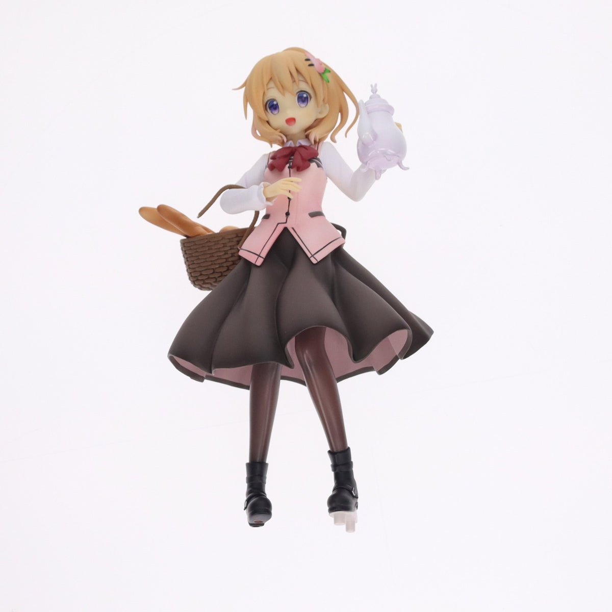 【中古即納】[FIG] ココア(Cafe Style) ご注文はうさぎですか～～ 1/7 完成品 フィギュア(PF078) PLUM(プラム)(20171027)