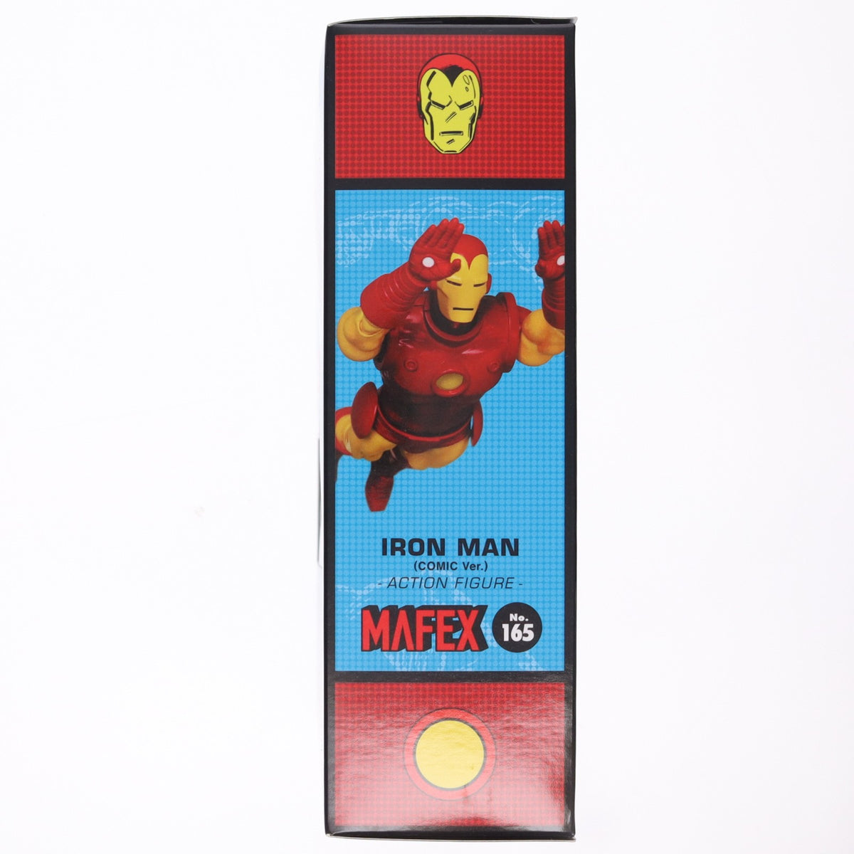 【中古即納】[FIG] マフェックス No.165 MAFEX IRON MAN(COMIC Ver.)(アイアンマン コミックver) 完成品 可動フィギュア メディコム・トイ(20221002)