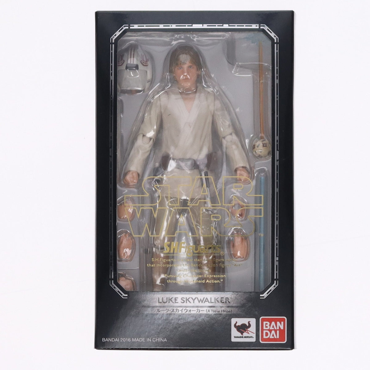【中古即納】[FIG] S.H.Figuarts(フィギュアーツ) ルーク・スカイウォーカー(A NEW HOPE) スター・ウォーズ 完成品 可動フィギュア バンダイ(20160722)