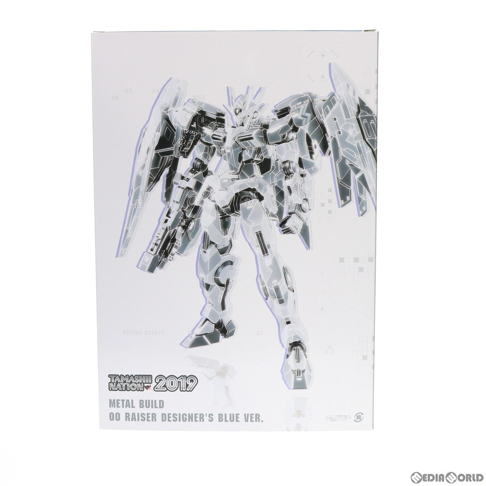【中古即納】[FIG] METAL BUILD ダブルオーライザー デザイナーズブルー Ver. 機動戦士ガンダム00(ダブルオー) 完成品 可動フィギュア TAMASHII NATION 2019&魂ウェブ商店限定 バンダイスピリッツ(20191025)