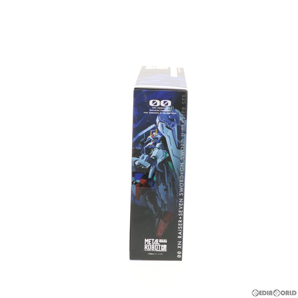【中古即納】[FIG] 魂ウェブ商店限定 METAL ROBOT魂(SIDE MS) ダブルオーザンライザーセブンソード+GNソードIIブラスターセット 機動戦士ガンダム00(ダブルオー) 完成品 可動フィギュア バンダイスピリッツ(20201031)