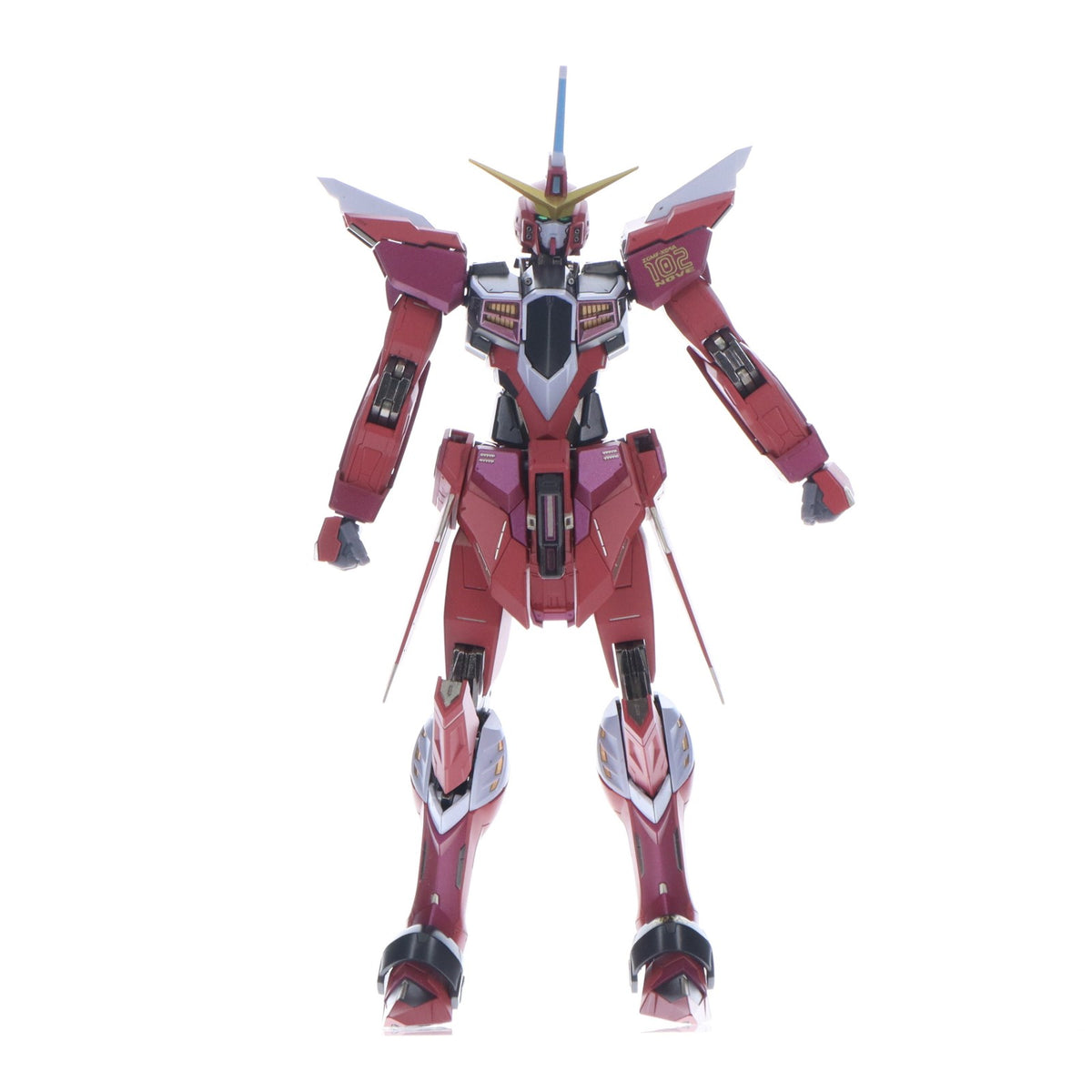 【中古即納】[FIG] METAL BUILD ジャスティスガンダム 機動戦士ガンダムSEED(シード) 完成品 可動フィギュア バンダイスピリッツ(20220129)