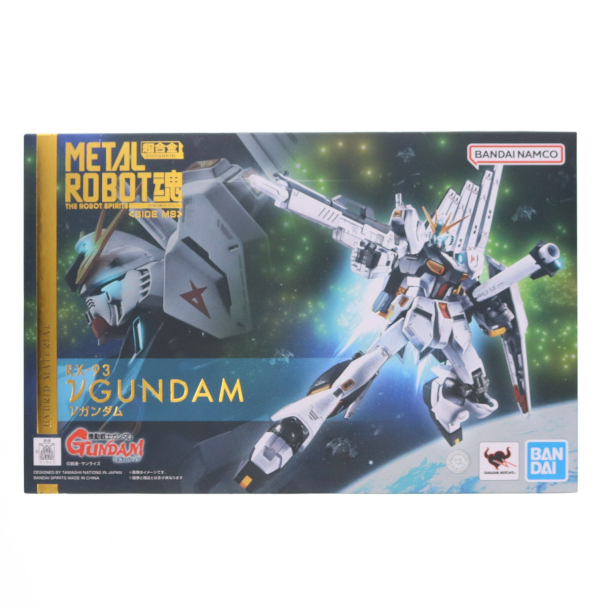 【中古即納】[FIG] METAL ROBOT魂(SIDE MS) νガンダム 機動戦士ガンダム 逆襲のシャア 完成品 可動フィギュア バンダイスピリッツ(20260124)
