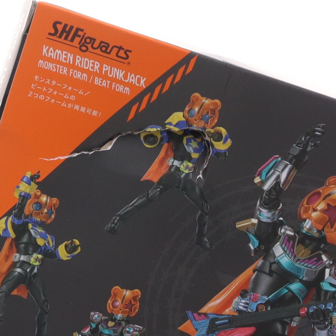 【中古即納】[FIG] 魂ウェブ商店限定 S.H.Figuarts(フィギュアーツ) 仮面ライダーパンクジャック モンスターフォーム/ビートフォーム 仮面ライダーギーツ 完成品 可動フィギュア バンダイスピリッツ(20231215)