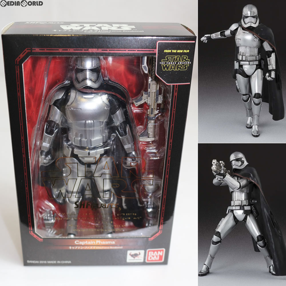 【中古即納】[FIG] S.H.Figuarts(フィギュアーツ) キャプテン・ファズマ STAR WARS(スター・ウォーズ)/フォースの覚醒 完成品 可動フィギュア バンダイ(20160213)