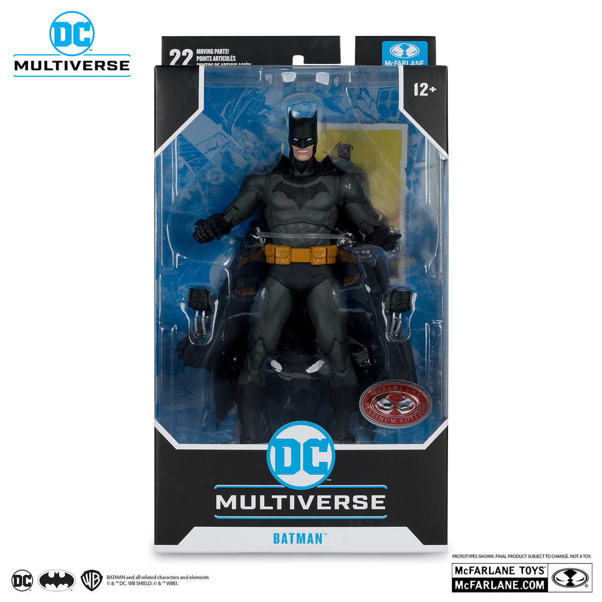 【中古即納】[FIG] DCマルチバース #320 バットマン(レッド・プラチナム・エディション) [コミック/Batman: The Cowardly Lot] 完成品 7インチ・アクションフィギュア マクファーレン・トイズ(20250531)