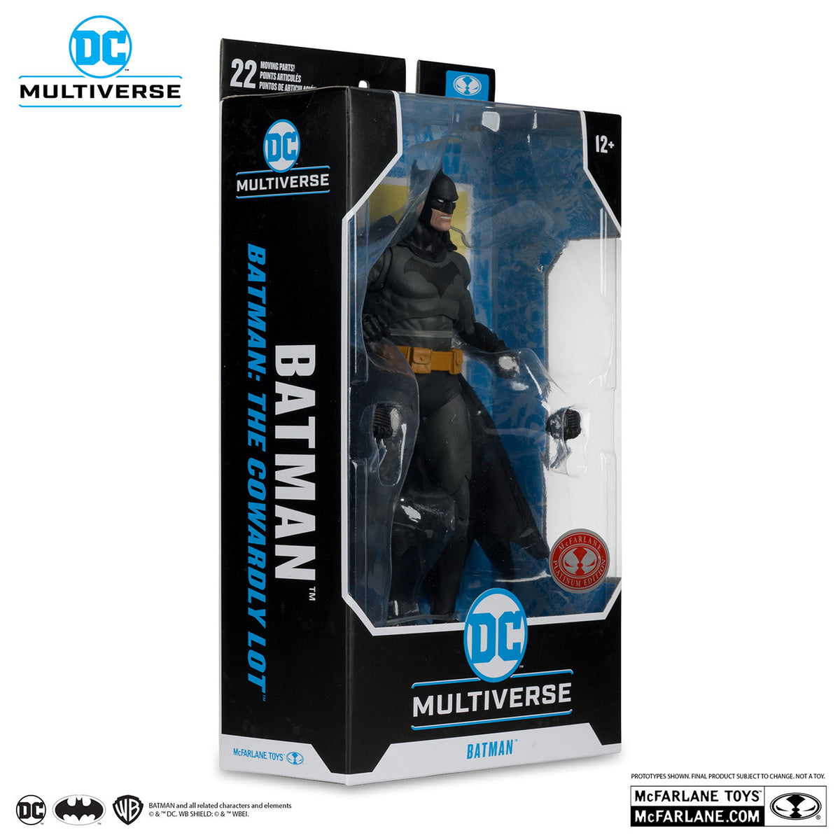 【中古即納】[FIG] DCマルチバース #320 バットマン(レッド・プラチナム・エディション) [コミック/Batman: The Cowardly Lot] 完成品 7インチ・アクションフィギュア マクファーレン・トイズ(20250531)
