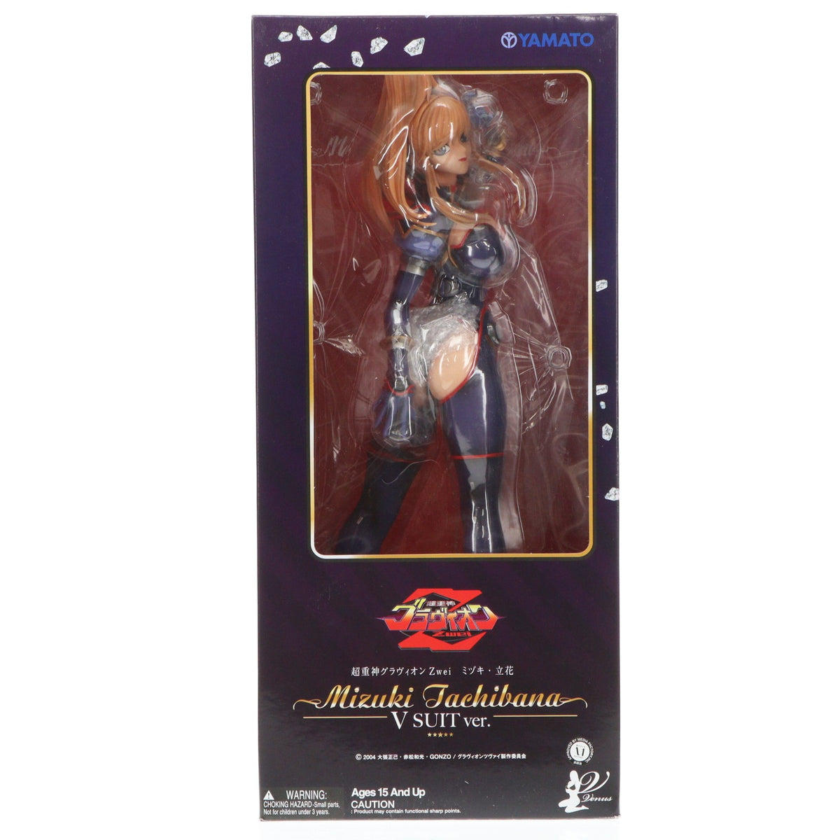 【中古即納】[FIG] ミヅキ・立花(みづきたちばな) Vスーツver. 超重神グラヴィオンZwei 1/4.5 完成品 フィギュア YAMATO(やまと)(20120314)