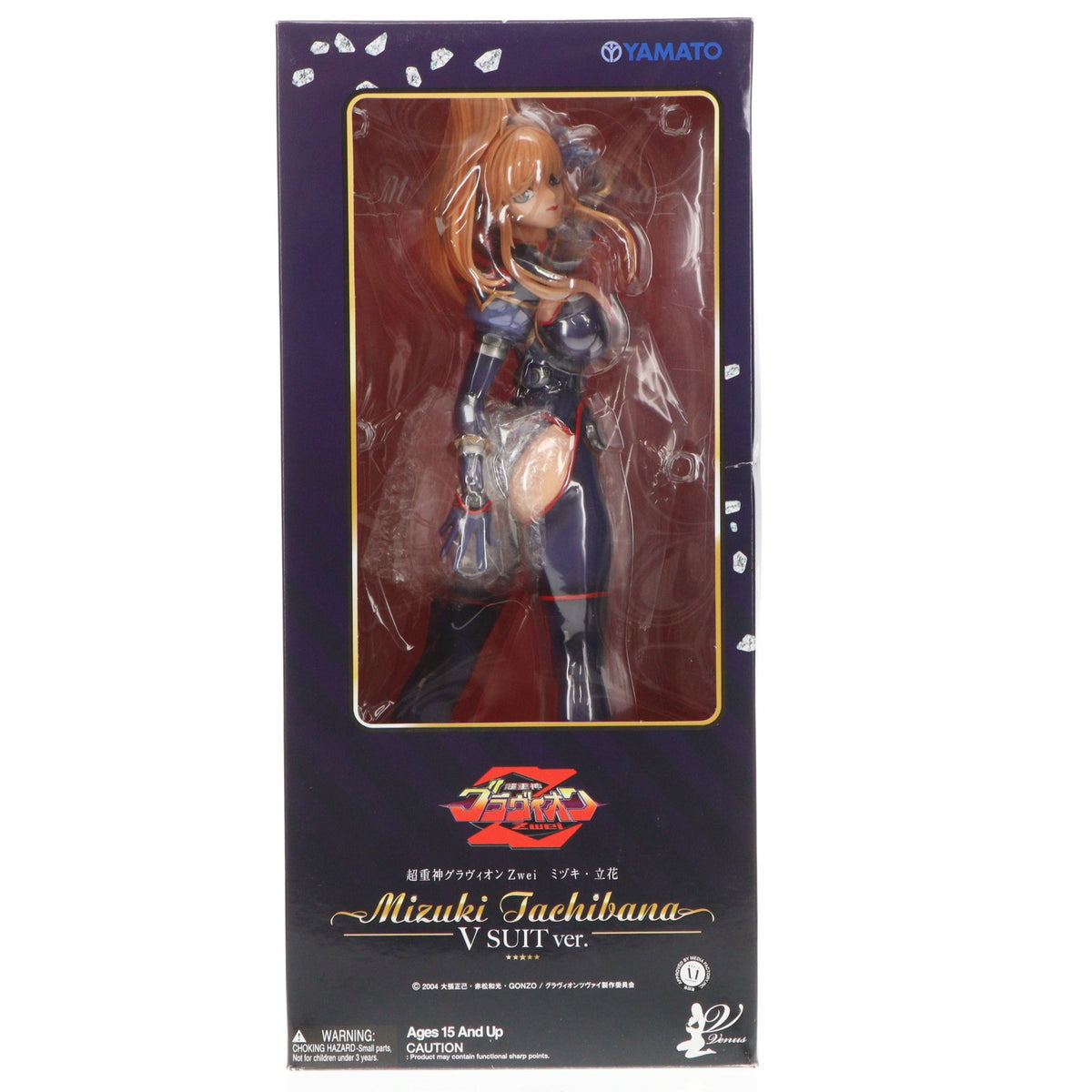 【中古即納】[FIG] ミヅキ・立花(みづきたちばな) Vスーツver. 超重神グラヴィオンZwei 1/4.5 完成品 フィギュア YAMATO(やまと)(20120314)