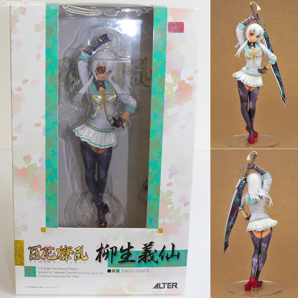 【中古即納】[FIG] 柳生義仙(やぎゅうぎせん) 百花繚乱 1/8 完成品 フィギュア アルター(20130403)